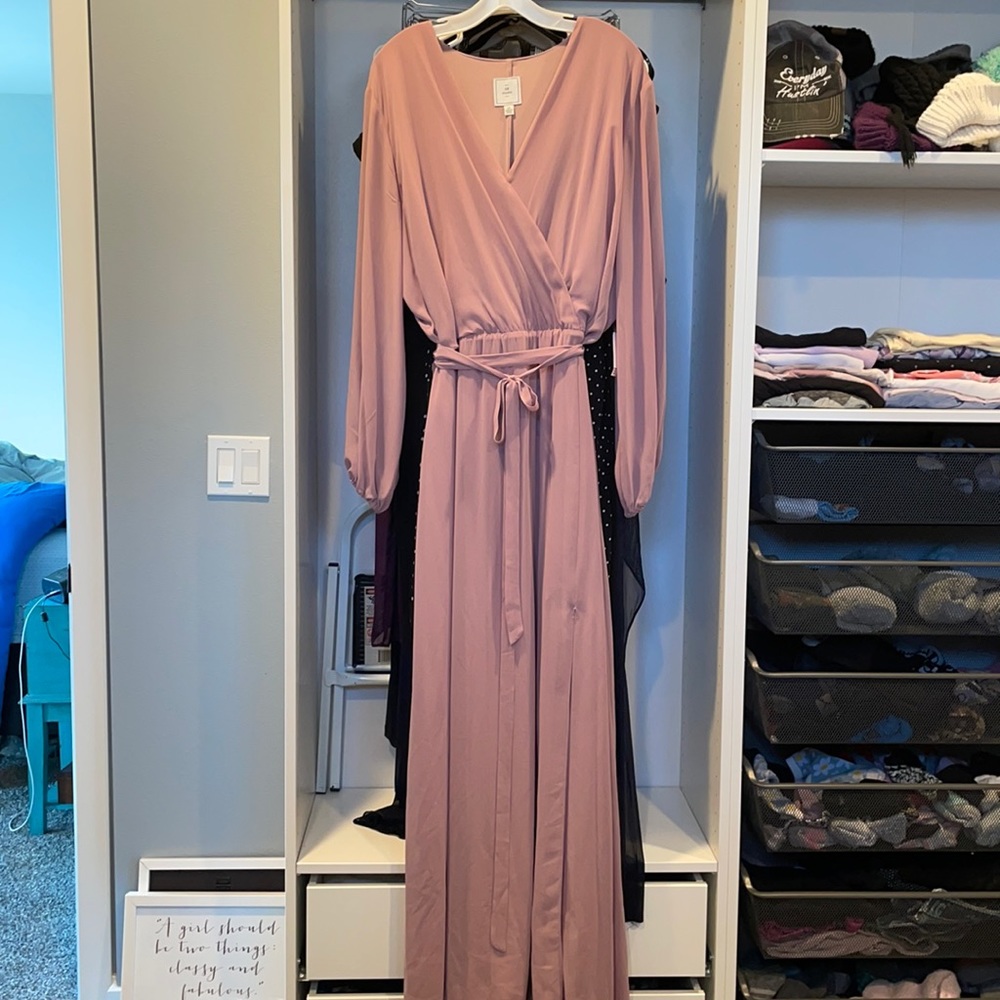 Long Bridesmaid Dress